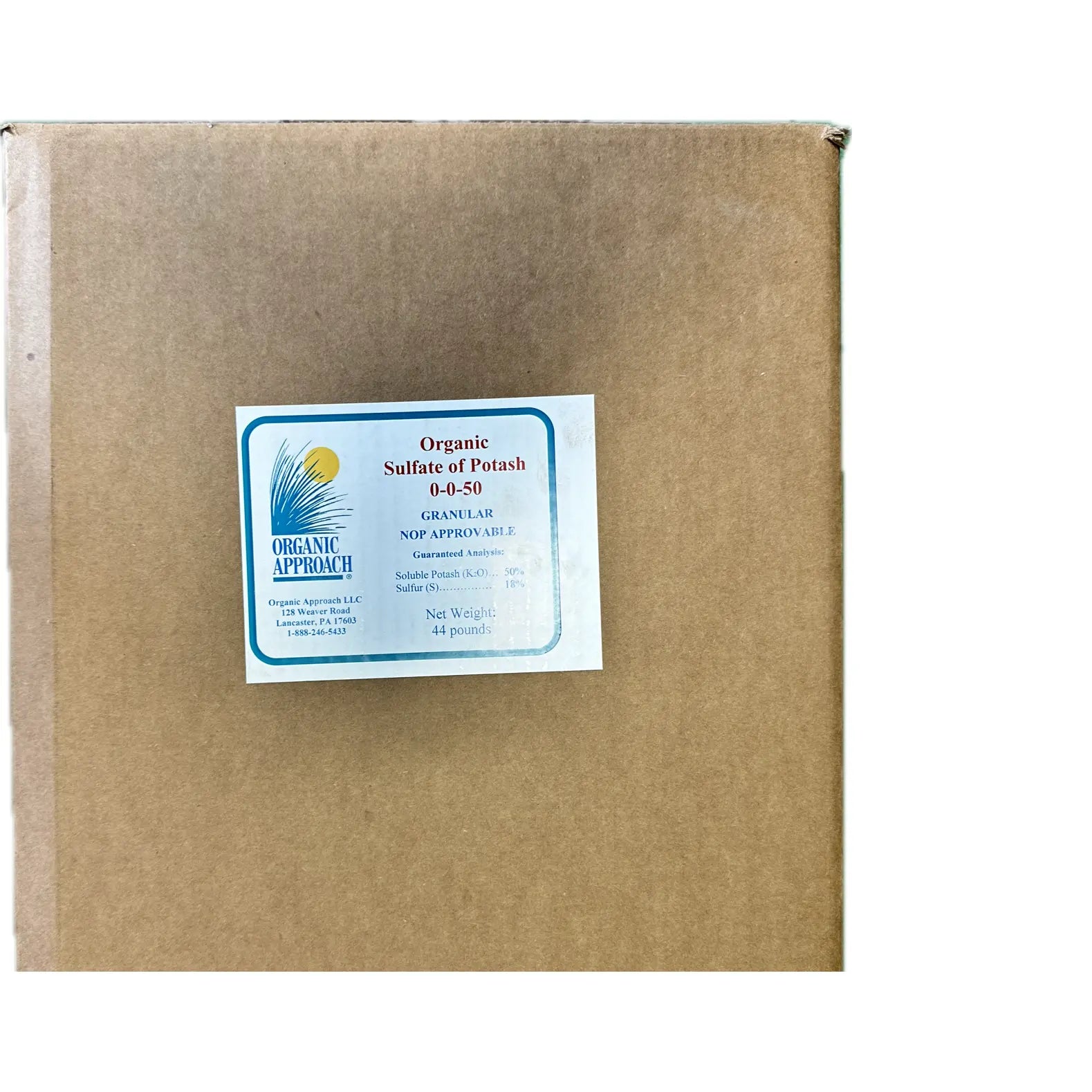 Potassium Sulfate Potash Potassium 0-0-50 44 lb. Box