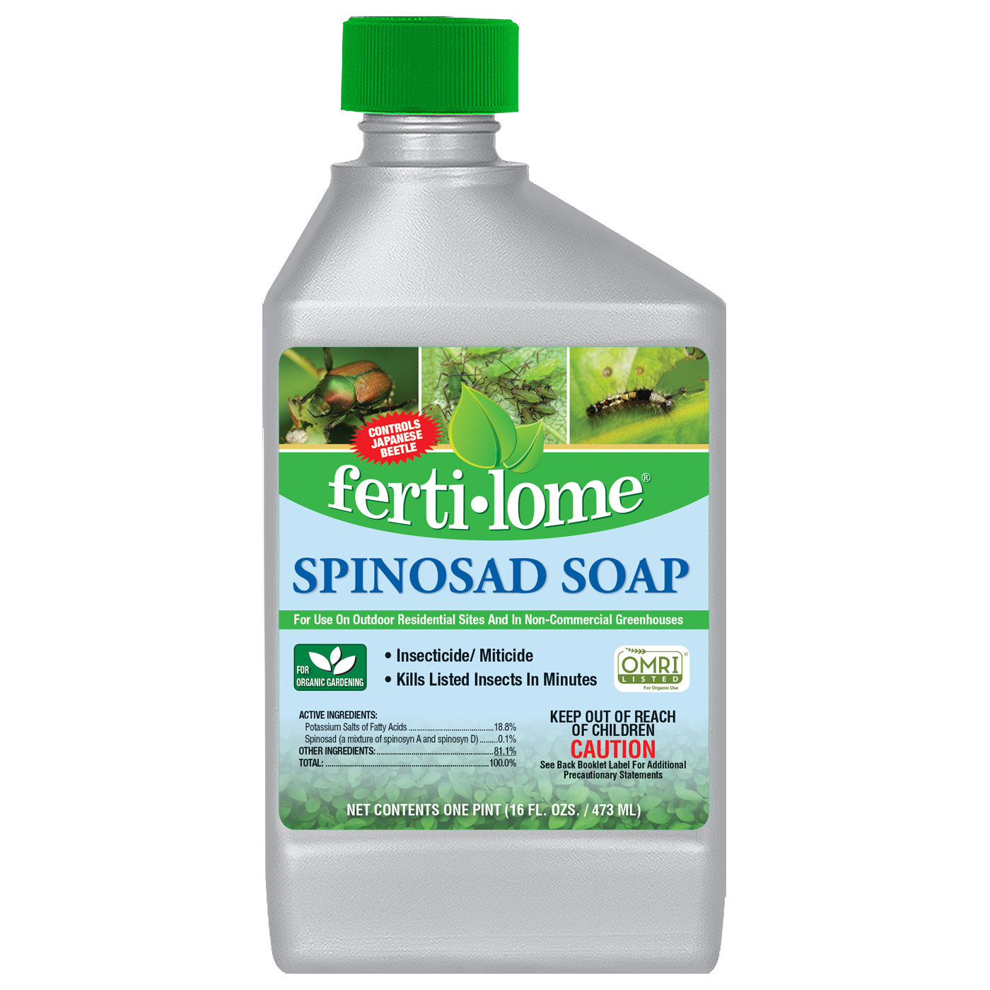 organic insecticide soap Fertilome Spinosad Soap Concentrate, 1 Pint – Green Earth Ag & Turf