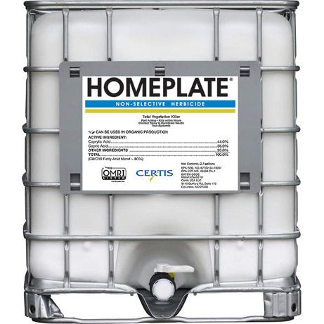 CERTIS HomePlate Organic Weed Killer Herbicide Tote