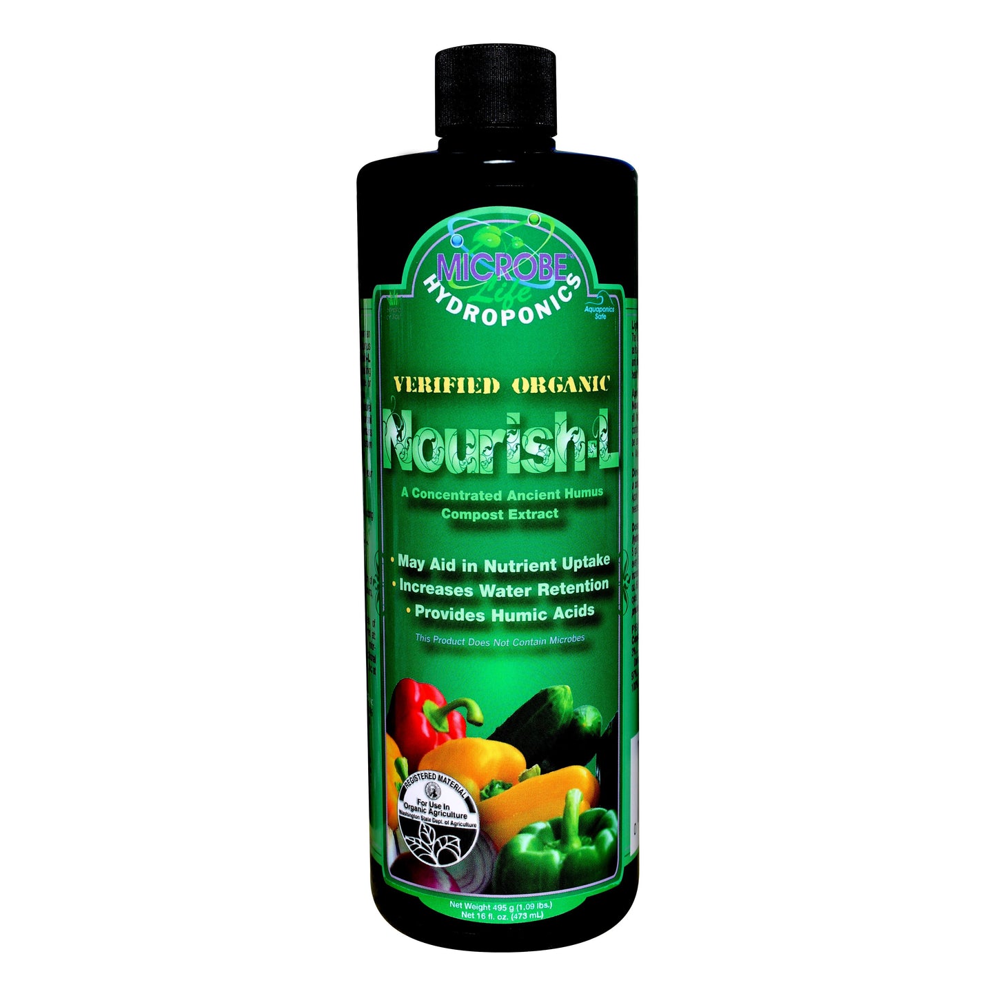 Nourish-L by Microbe Life Hydroponics, 16 oz.