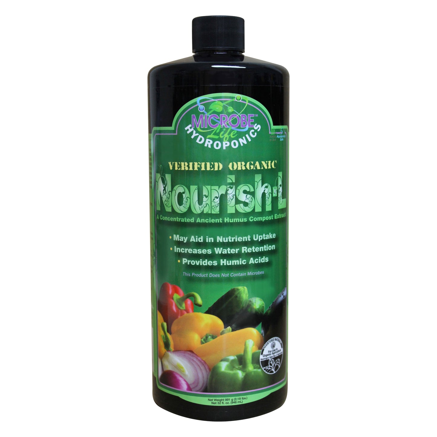 Nourish-L by Microbe Life Hydroponics, 32 oz.