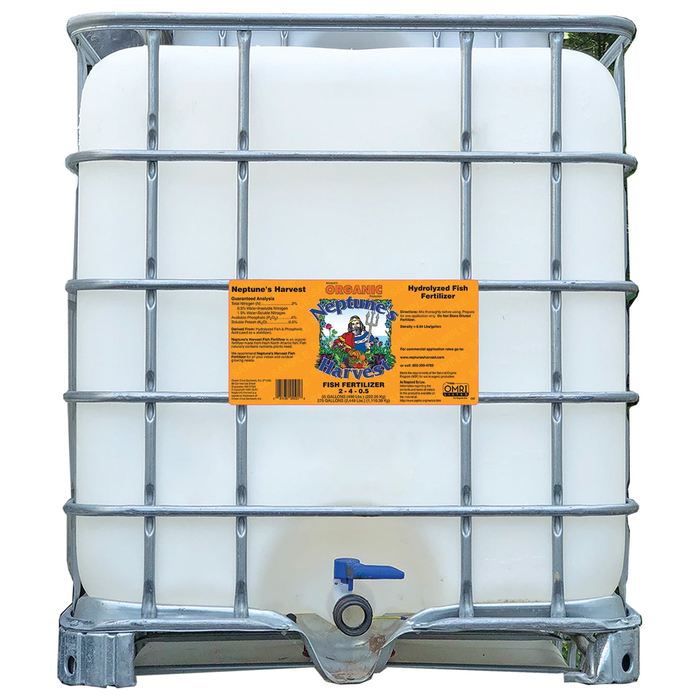 Neptune's Harvest Hydrolyzed Fish Fertilizer 2-4-1
