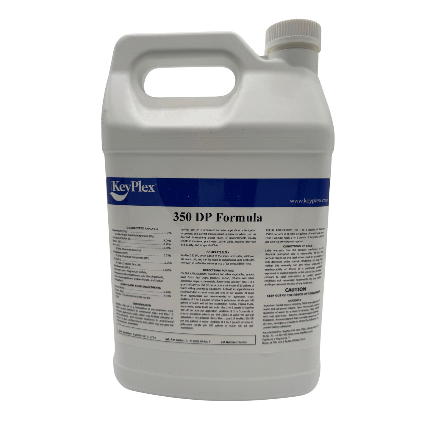 KeyPlex 350 DP Organic Fertilizer 1 Gallon