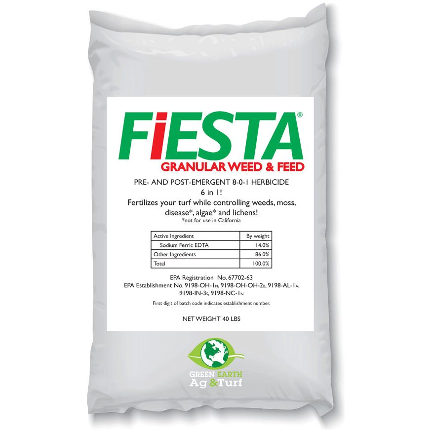 herbicide fertilizer Fiesta Granular Weed & Feed 8-0-1 – Green Earth Ag & Turf