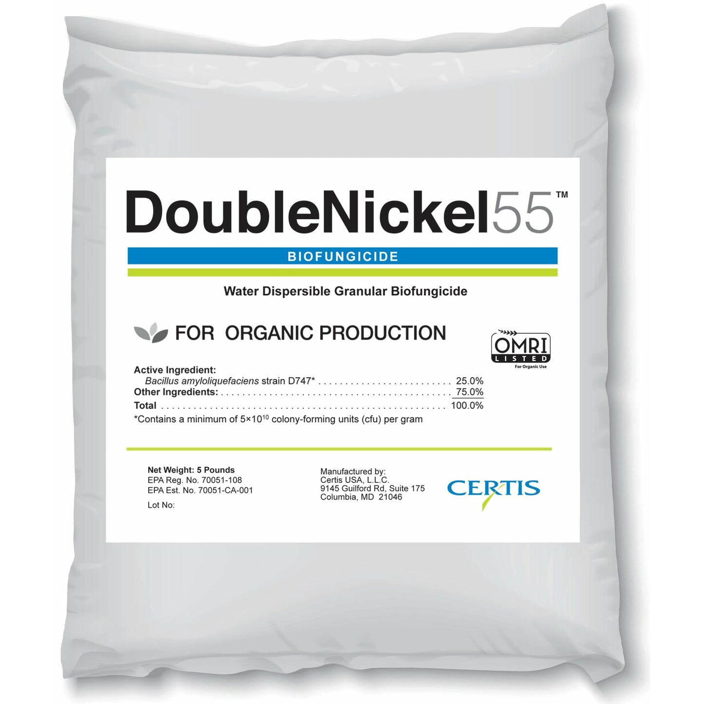 Double Nickel 55 WG & Double Nickel LC Disease Control GrowItNaturally.com
