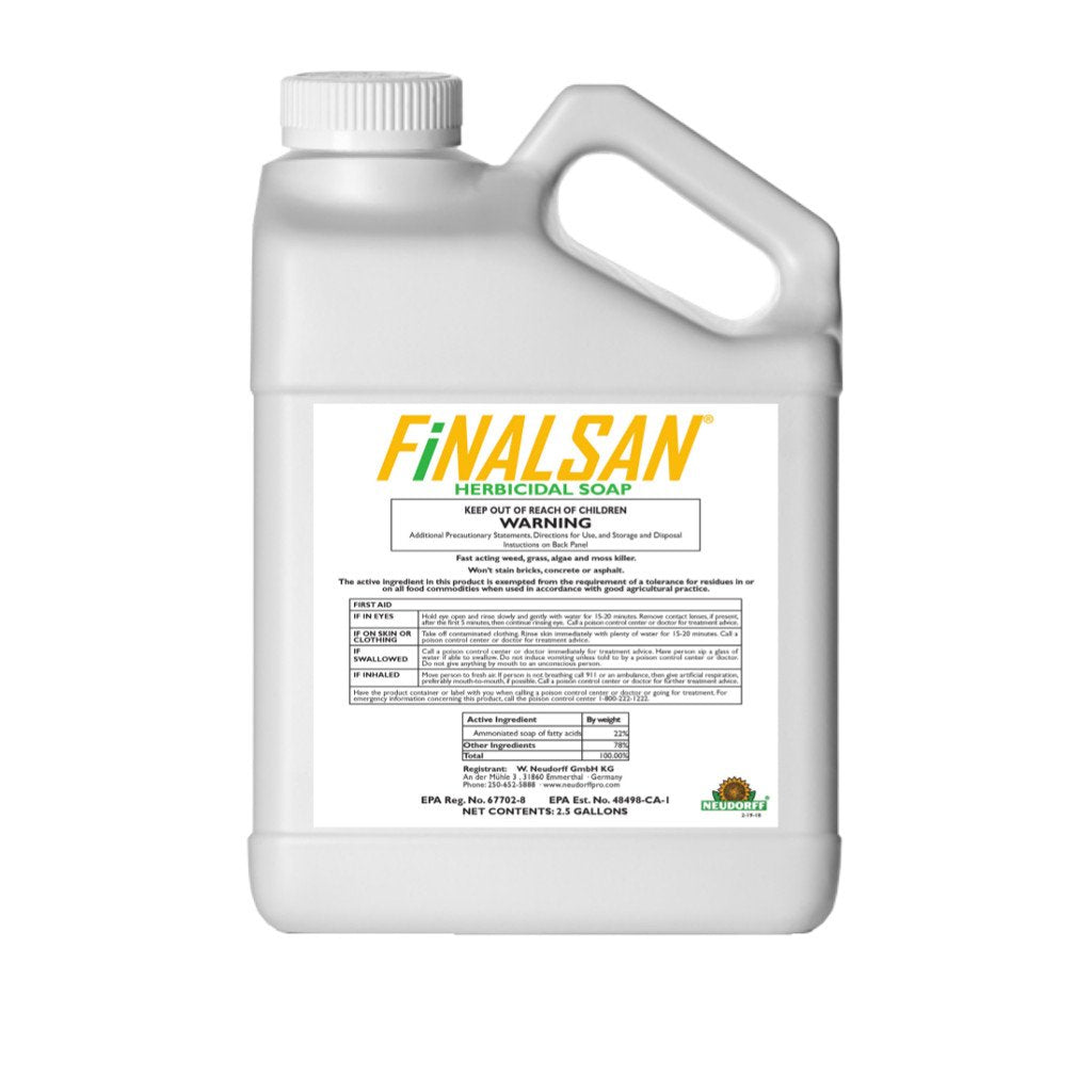 non toxic pre emergent herbicide Finalsan Organic Non-Selective Weed Killer (Pro Turf) – Green Earth Ag & Turf