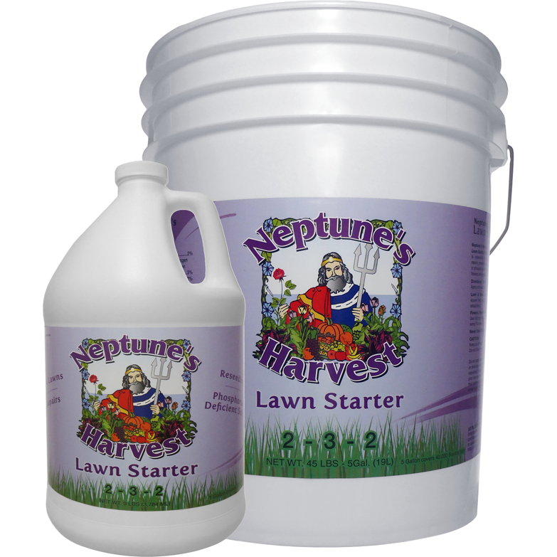 Neptune's Harvest Lawn Starter Organic Fertilizer