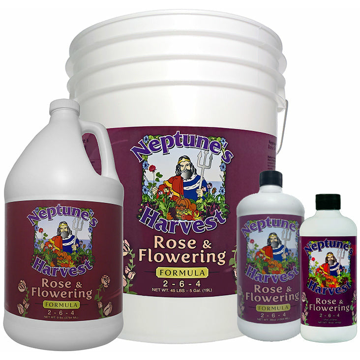 Neptune's Harvest Rose & Flowering Formula (2-6-4) Organic Fertilizer Neptune's Harvest