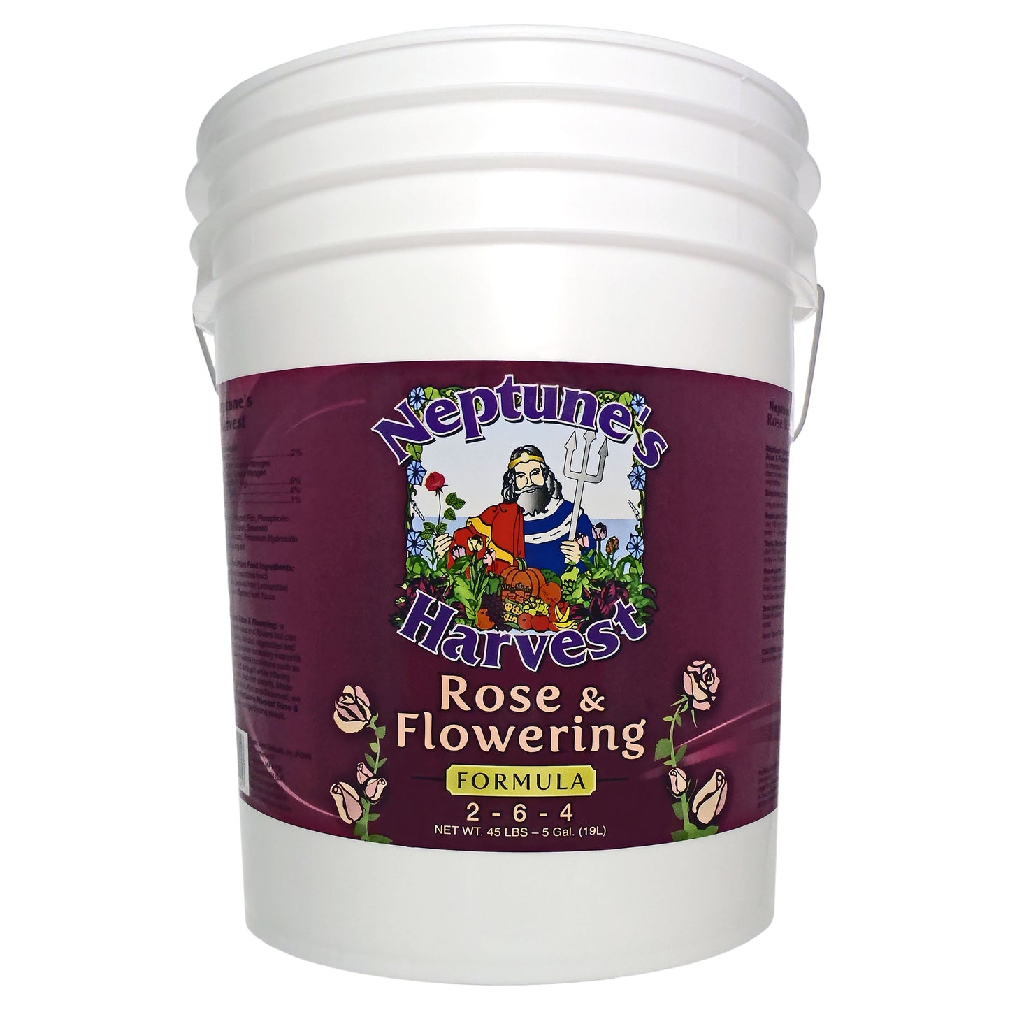 Neptune's Harvest Rose & Flowering Fertilizer 5 Gallon