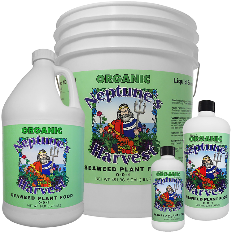 seaweed fertilizer indoor plants Neptune's Harvest Seaweed Plant Food 0-0-1 – Green Earth Ag & Turf