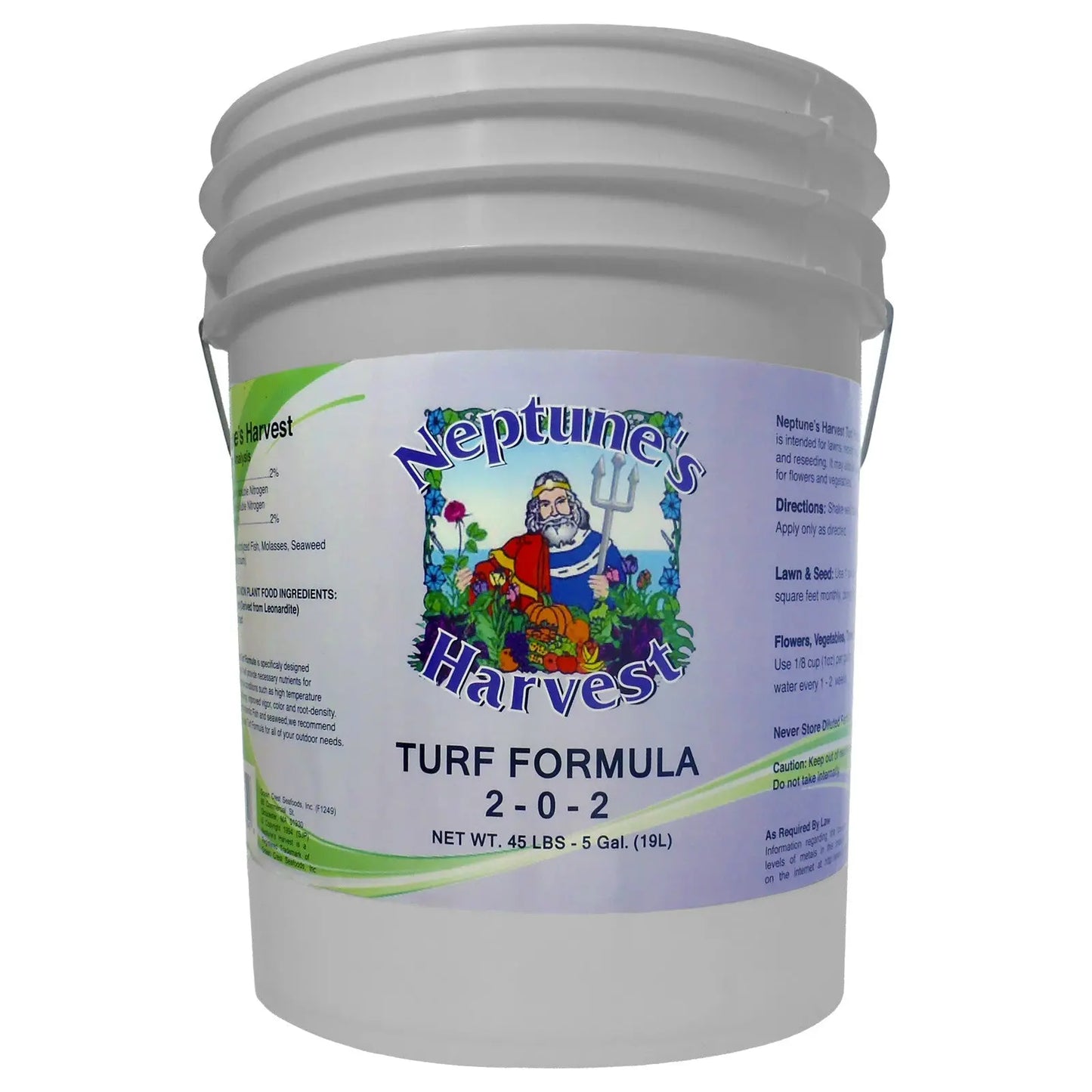 Neptune's Harvest Turf Formula Fertilizer 5 Gallon