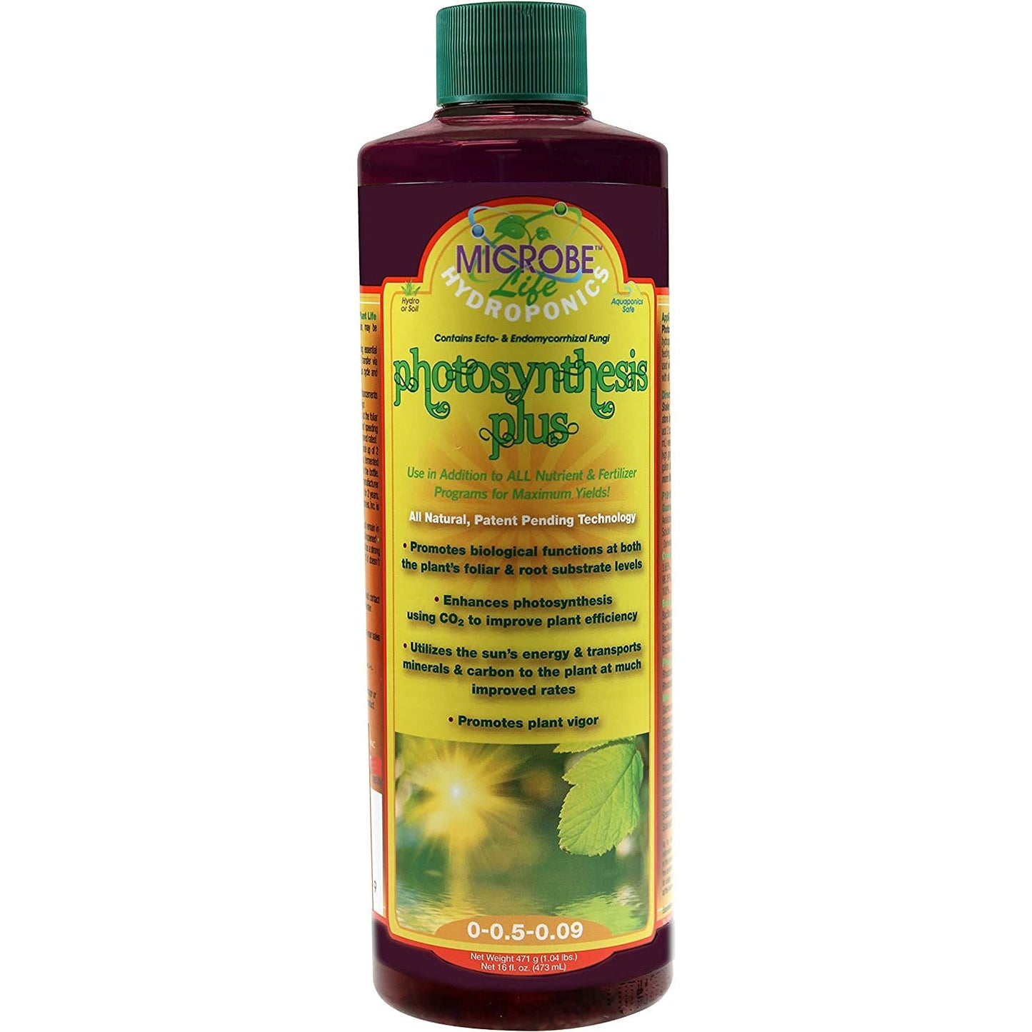 Microbe Life Hydroponics Photosynthesis Plus Organic Probiotic Microbe life