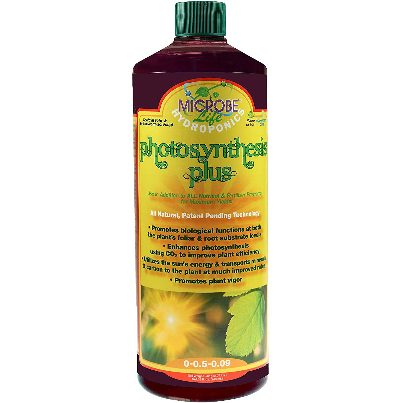 Microbe Life Hydroponics Photosynthesis Plus Organic Probiotic Microbe life