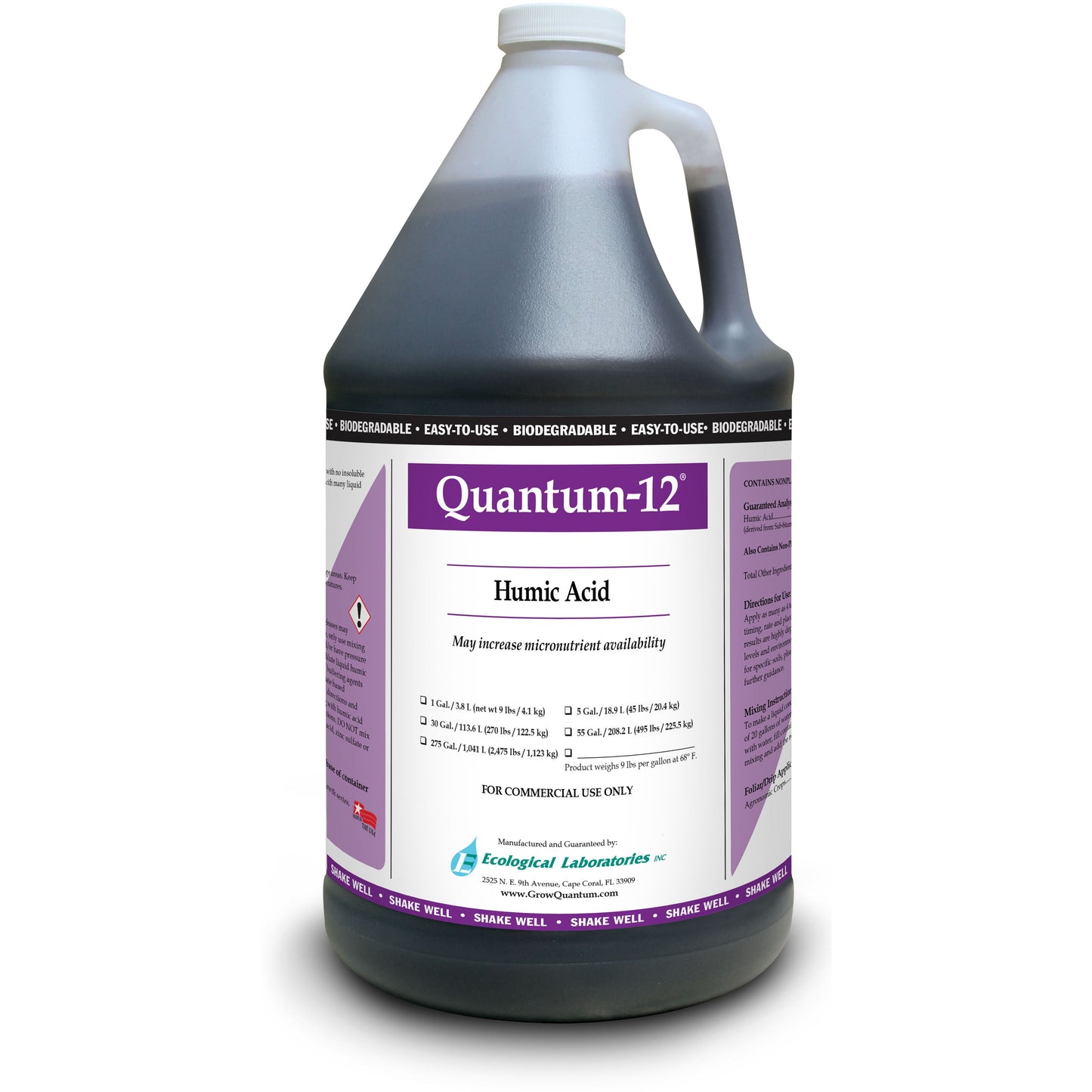 Quantum-12 Liquid Humic Acids GrowItNaturally.com