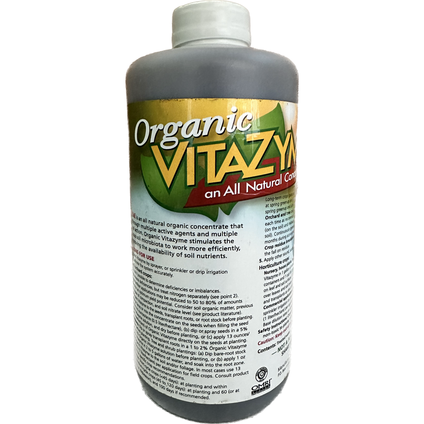 Vitazyme Organic Biostimulant & Growth Enhancer Organic Fertilizer GrowItNaturally.com