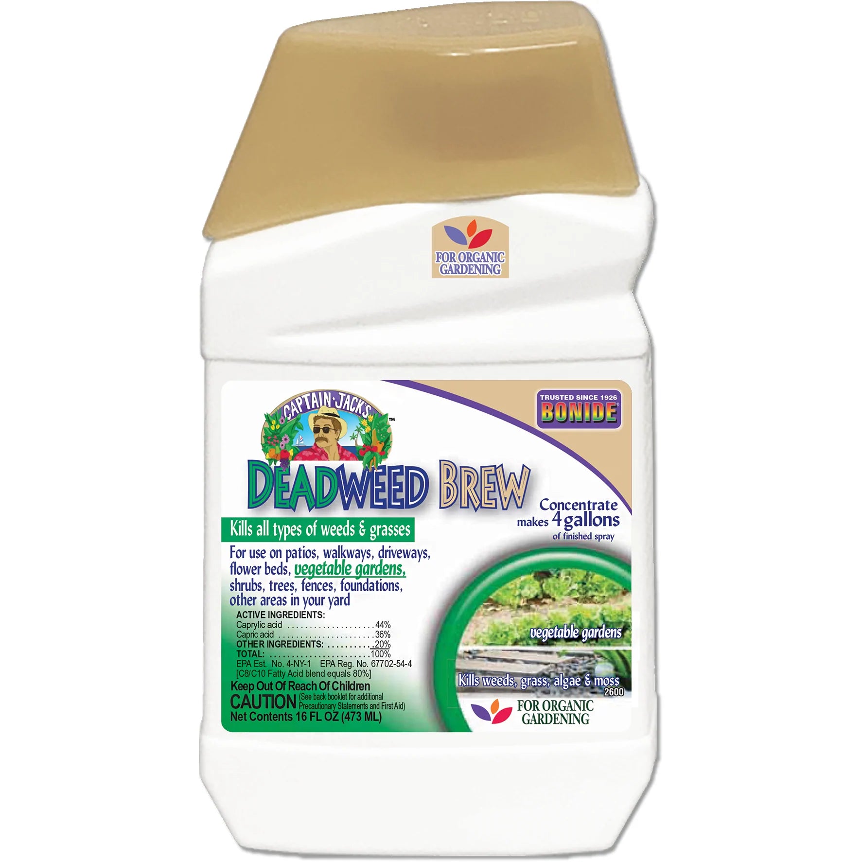 Captain Jack's Deadweed Non-Selective Weed Killer (Home Use) RMBA Bonide