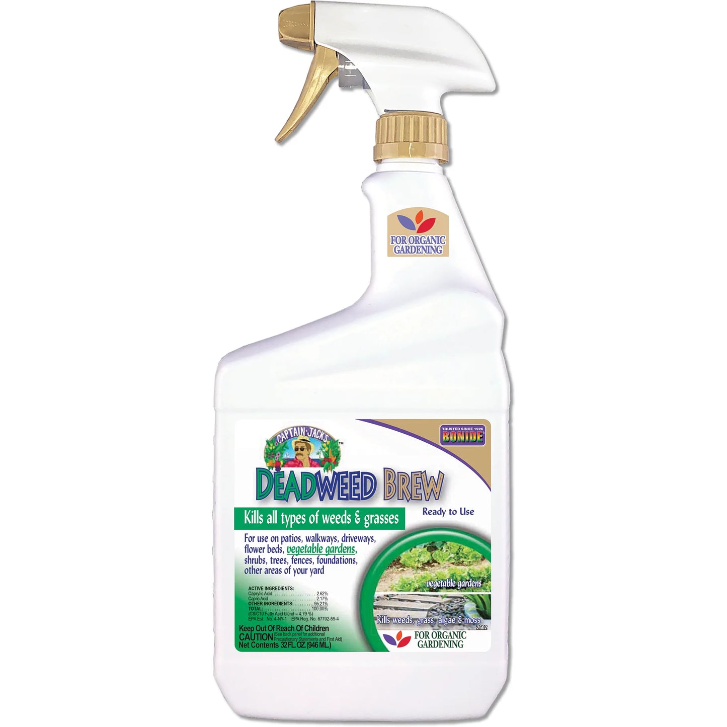 Captain Jack's Deadweed Non-Selective Weed Killer (Home Use) RMBA Bonide