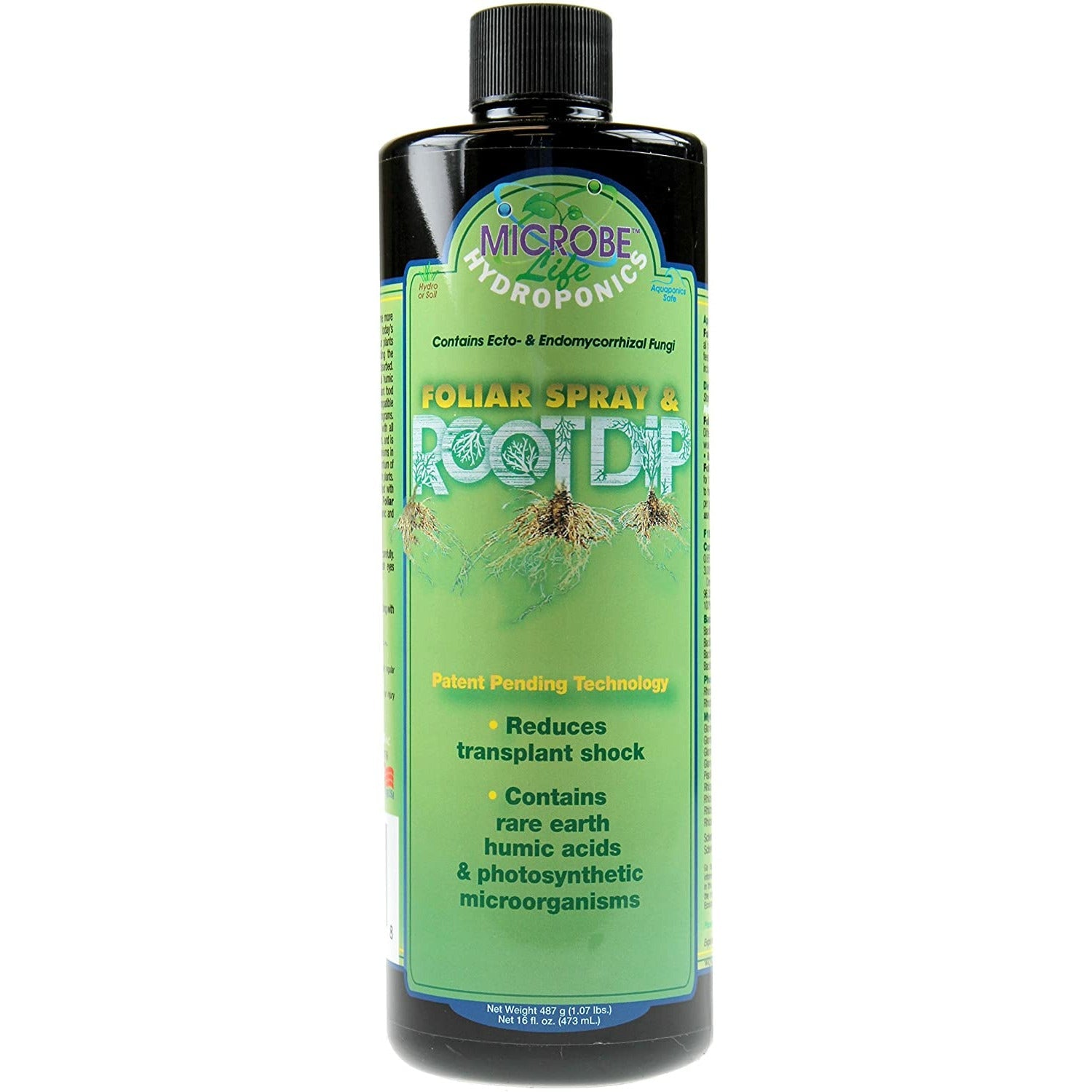 Microbe Life Hydroponics Foliar Spray and Root Dip Organic Probiotic Microbe life