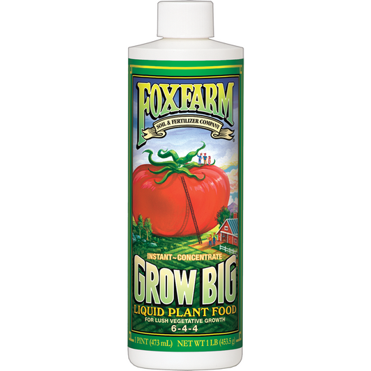 FoxFarm Grow Big 6-4-4 Organic Fertilizer FoxFarm
