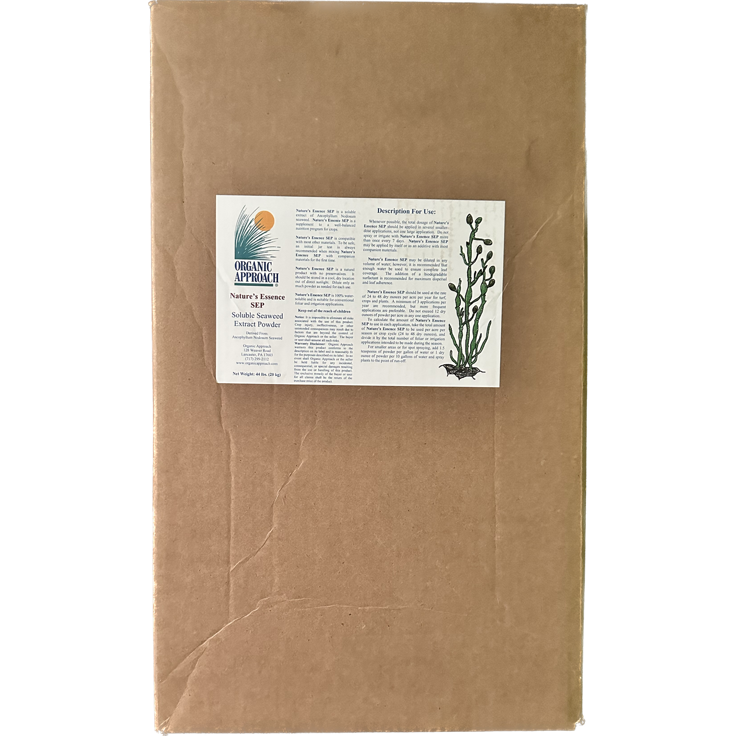 Organic Approach SEP Organic Soluble Seaweed & Kelp Powder