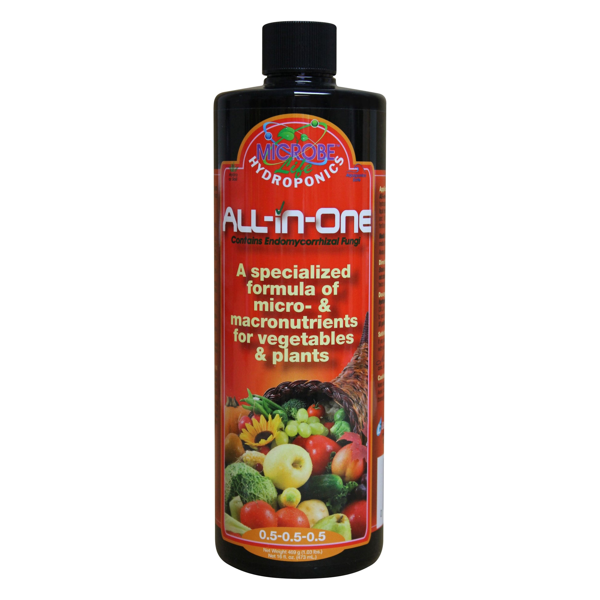 All-In-One by Microbe Life Hydroponics, 16 oz.