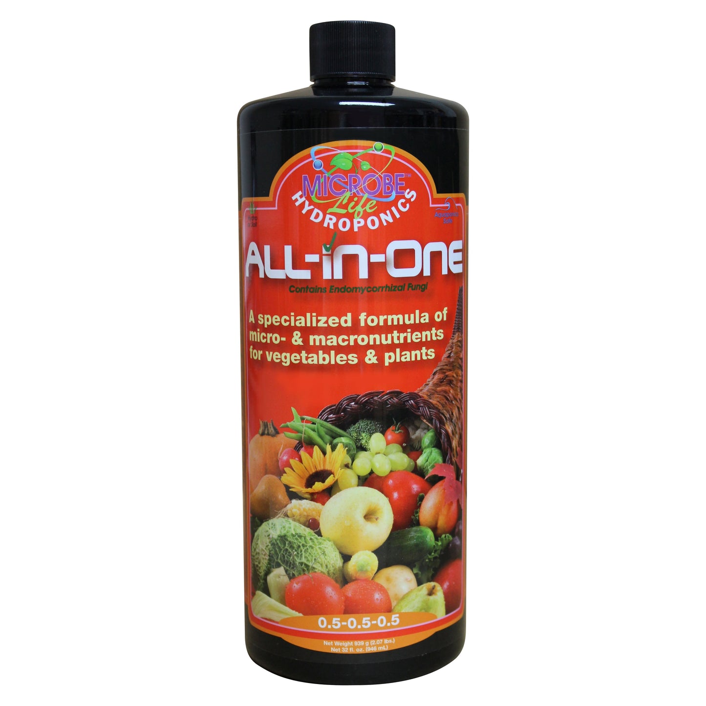 All-In-One by Microbe Life Hydroponics, 32 oz.