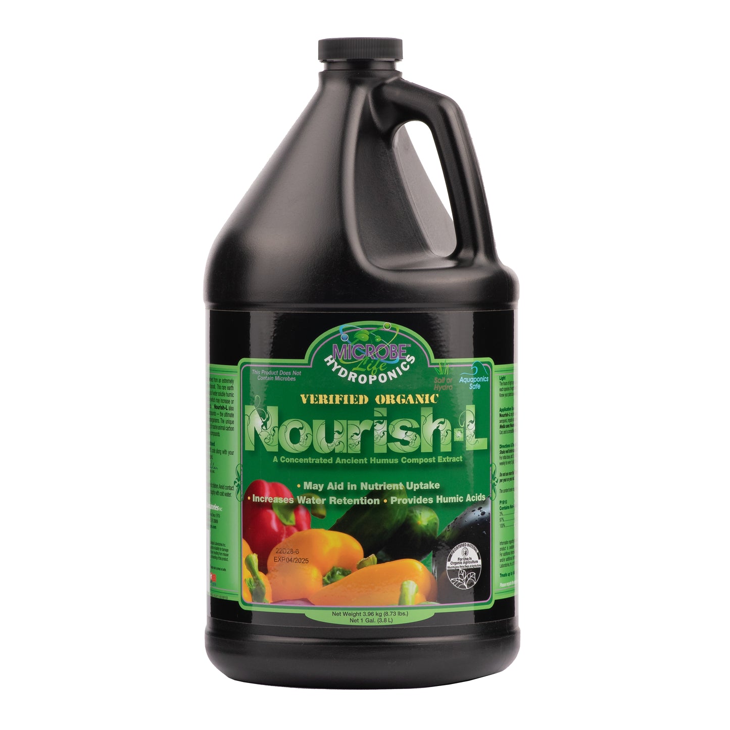 Nourish-L by Microbe Life Hydroponics, 1 gallon