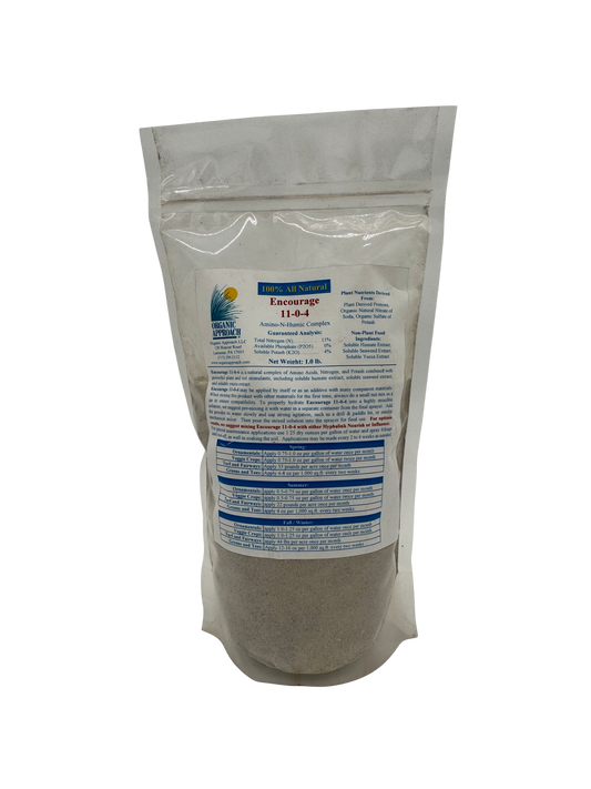 Organic Approach Encourage 11-0-4 Organic Fertilizer Amino Acids
