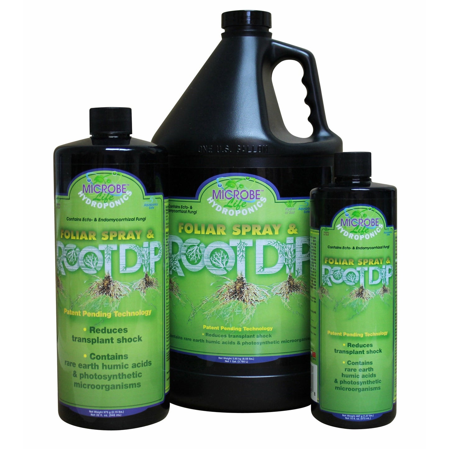 Microbe Life Hydroponics Foliar Spray and Root Dip Organic Probiotic Microbe life