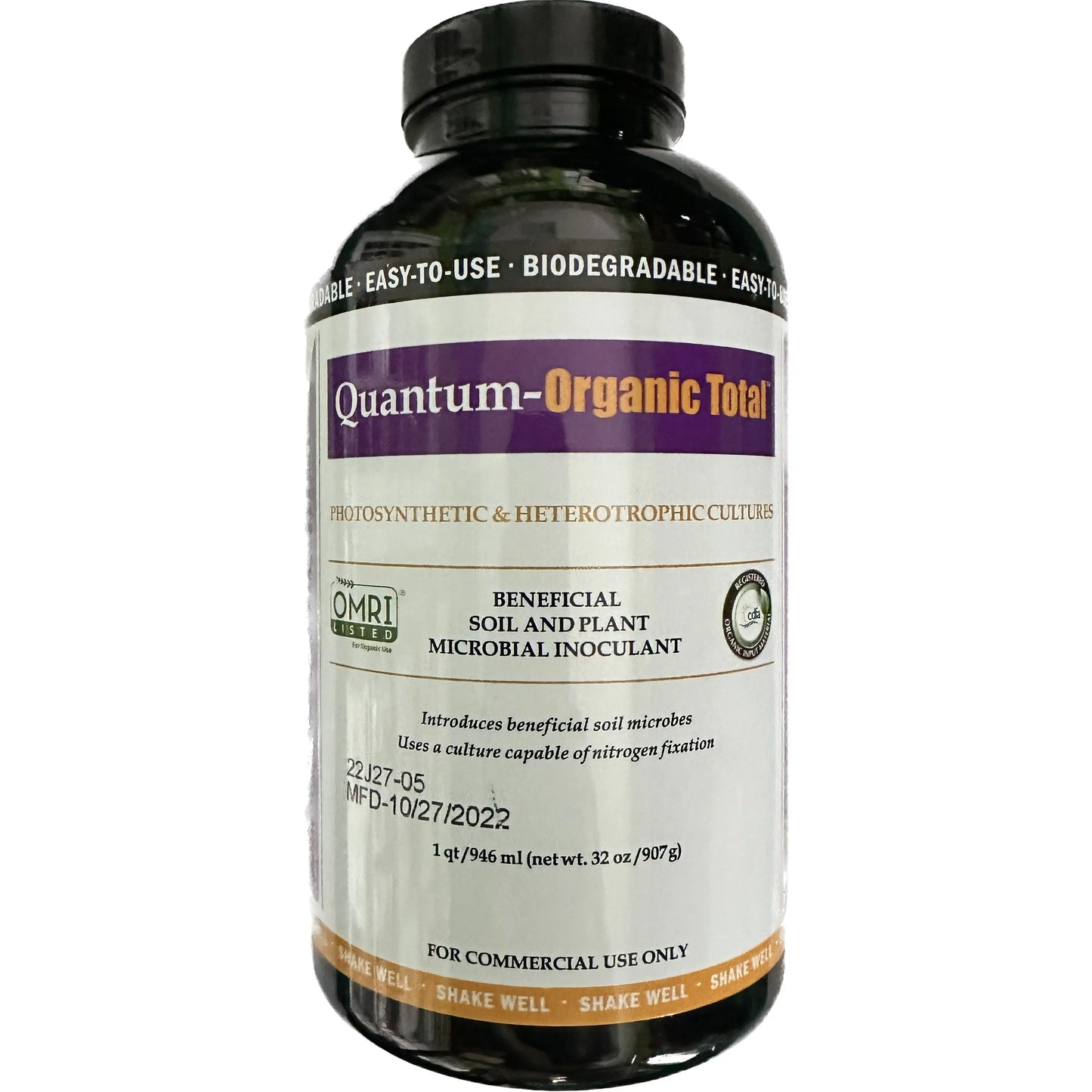 Quantum Growth Organic Total Fertilizer Quart