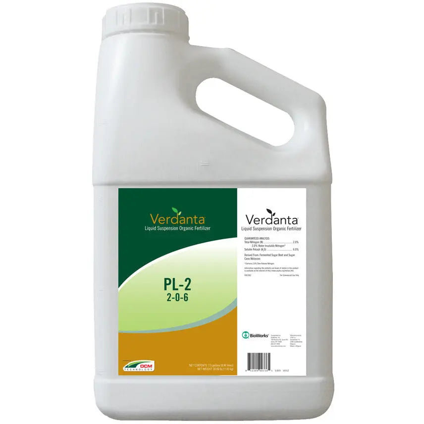 Verdanta PL-2 Liquid Fertilizer 2-0-6 Green Earth Ag and Turf