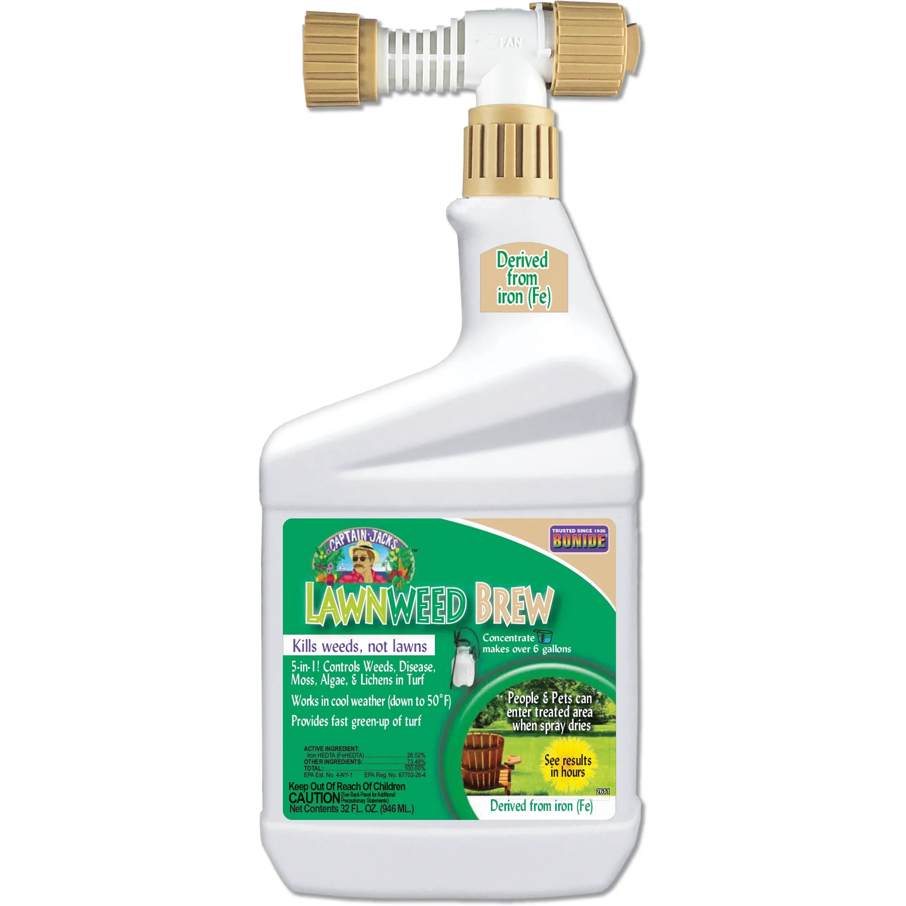 post emergent herbicide that won't kill grass Captain Jack's Lawnweed Brew Selective Post-Emergent Weed Killer (Home – Green Earth Ag & Turf