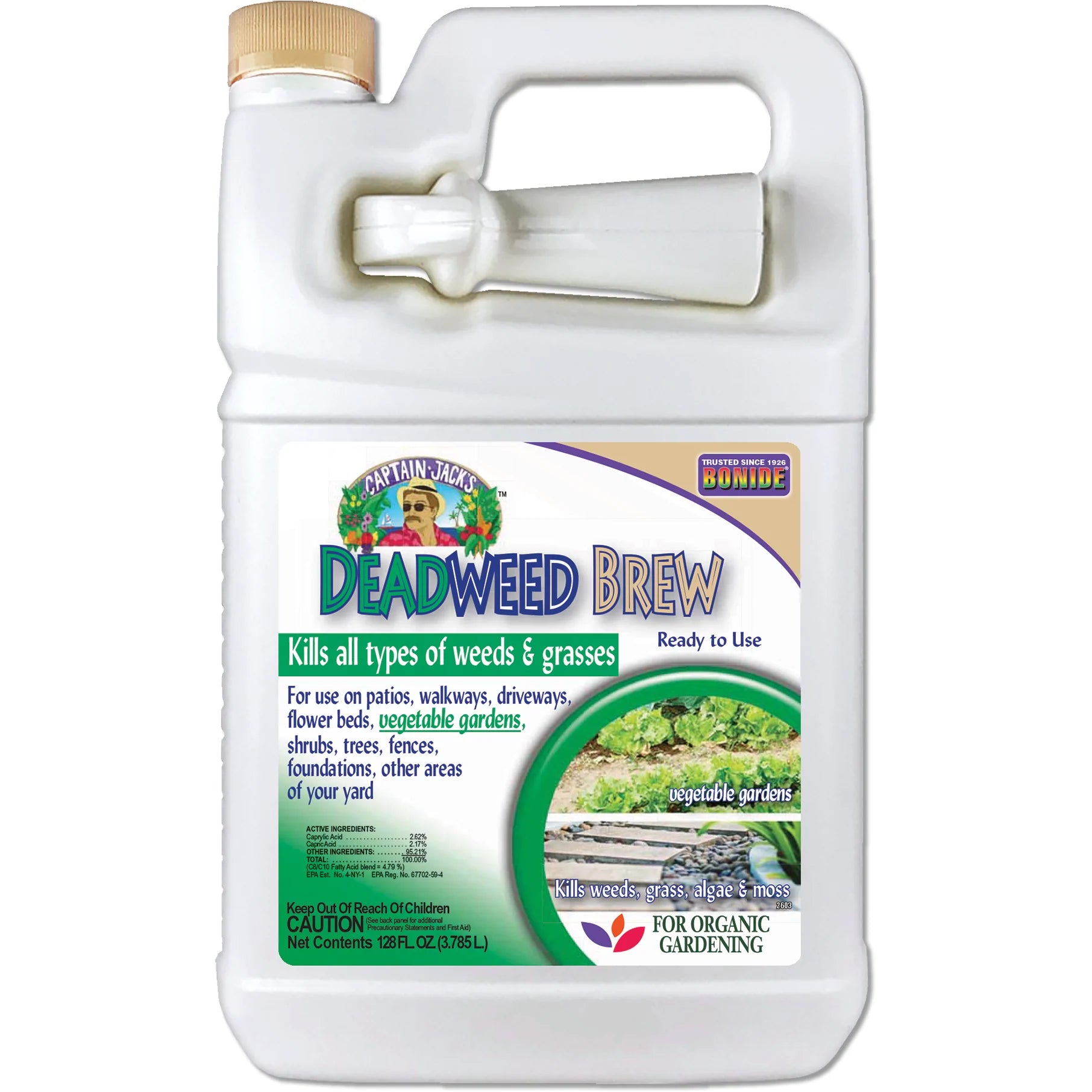 caprylic acid herbicide Captain Jack's Deadweed Non-Selective Weed Killer (Home Use) – Green Earth Ag & Turf