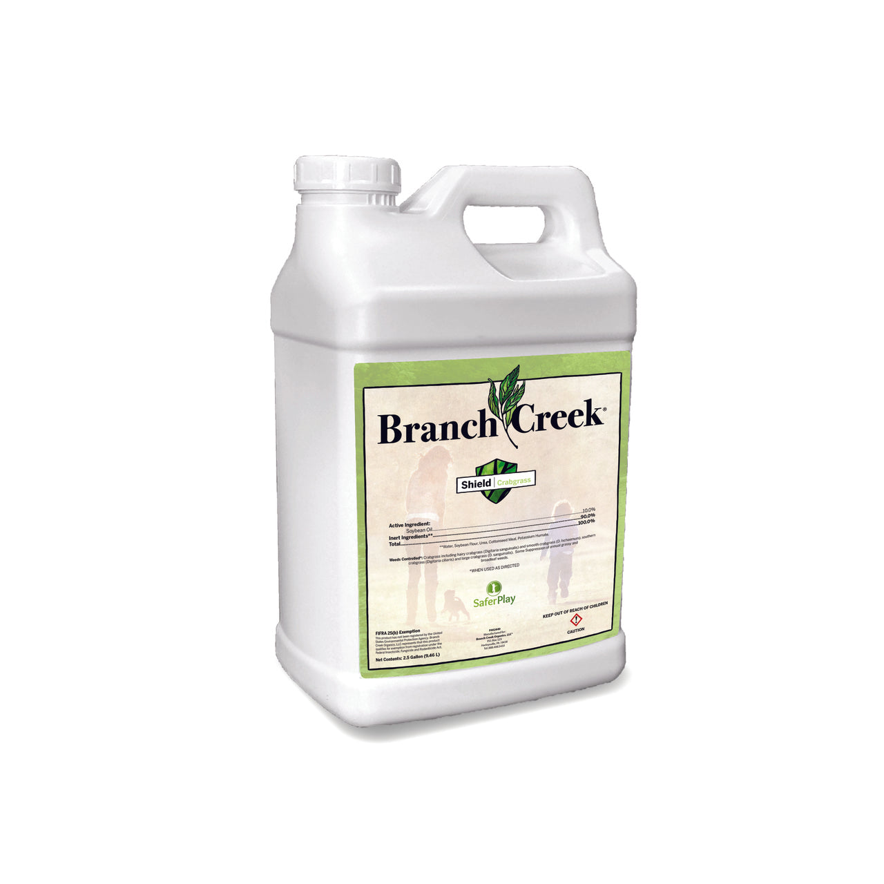 Branch Creek Crabgrass Shield Organic Herbicide Branch Creek/Synatek