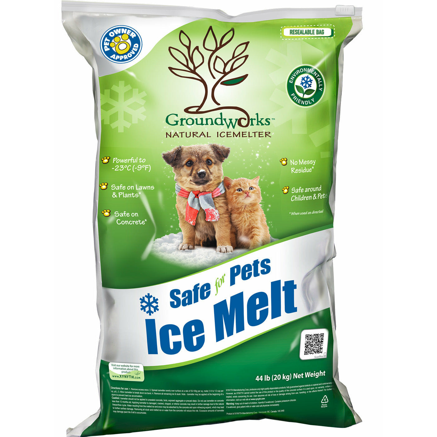 GroundWorks Natural Eco & Pet Friendly Icemelters Ice Melt Xynyth