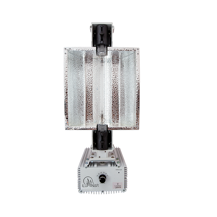Iluminar 750/600 Watt Double Ended HPS Grow Light (750 Watt Lamp and 120V Cable Included)