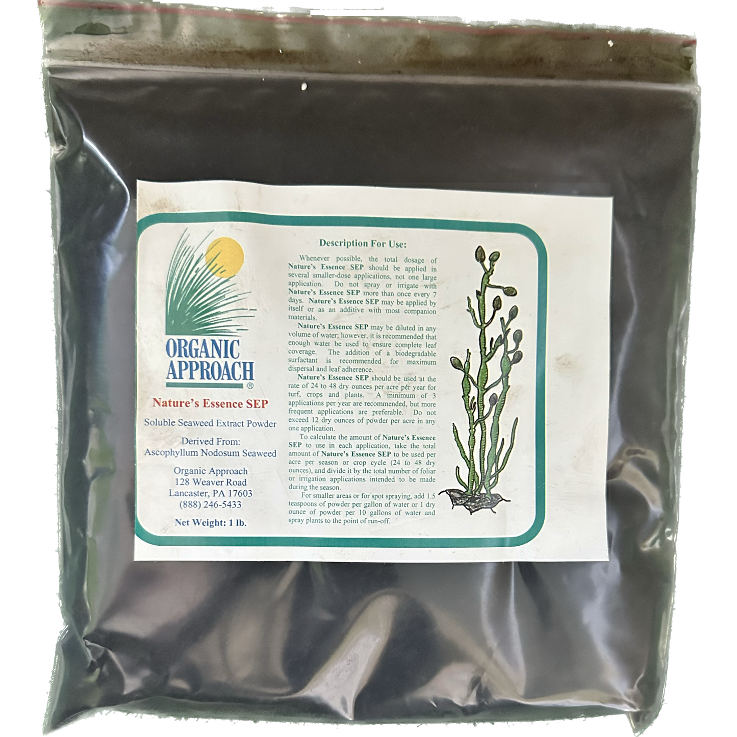 Organic Approach SEP Organic  Soluble Seaweed & Kelp Powder 