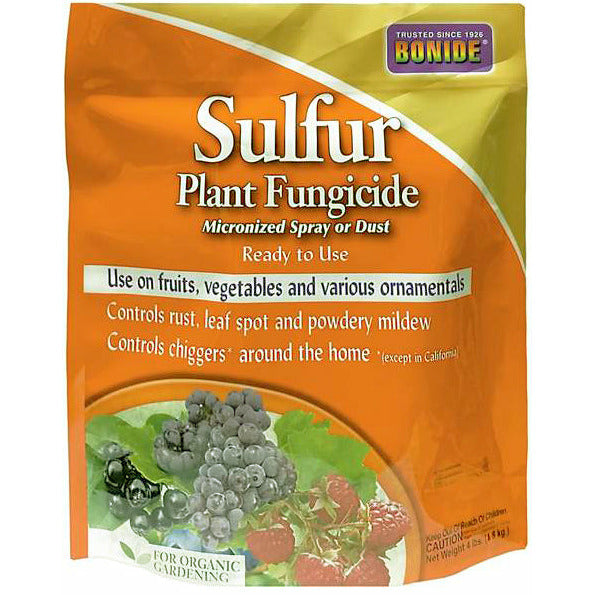 Bonide Sulfur Plant Fungicide 4 lb. Bag